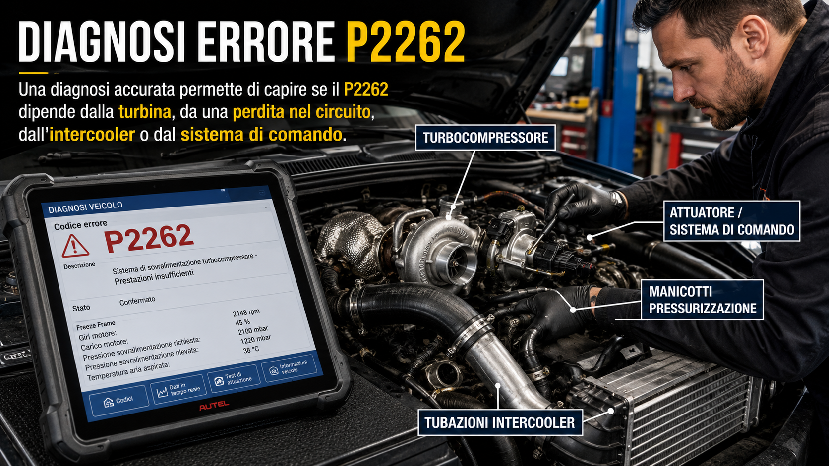 DIAGNOSI ERRORE P2262
