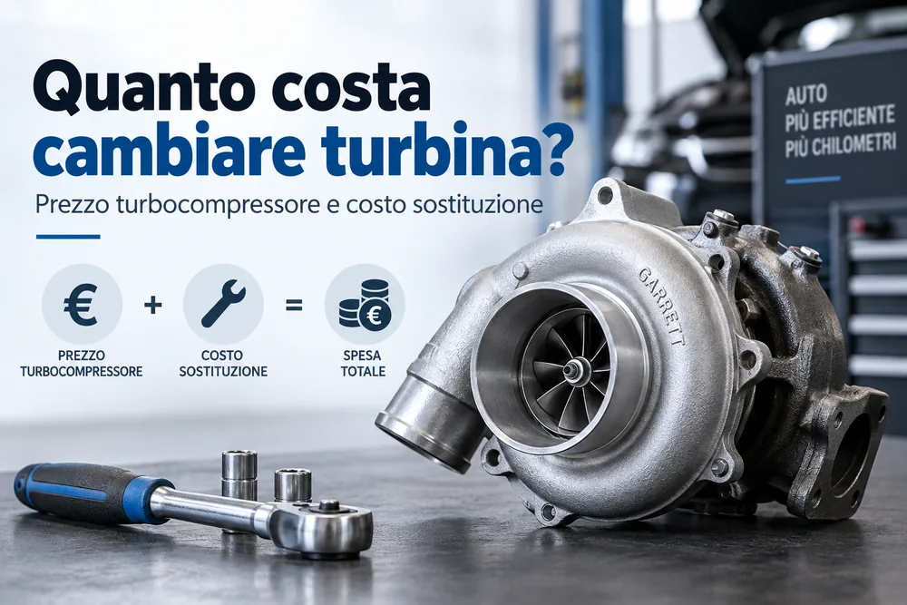 quanto costa sostituire una turbina